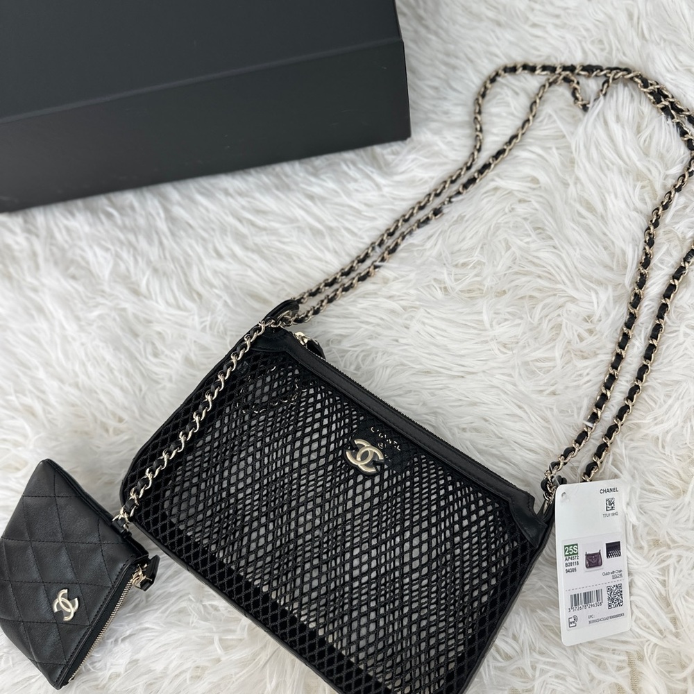 ❌ SOLD ❌ Chanel 25S Mesh Bag - Picture 7 of 13